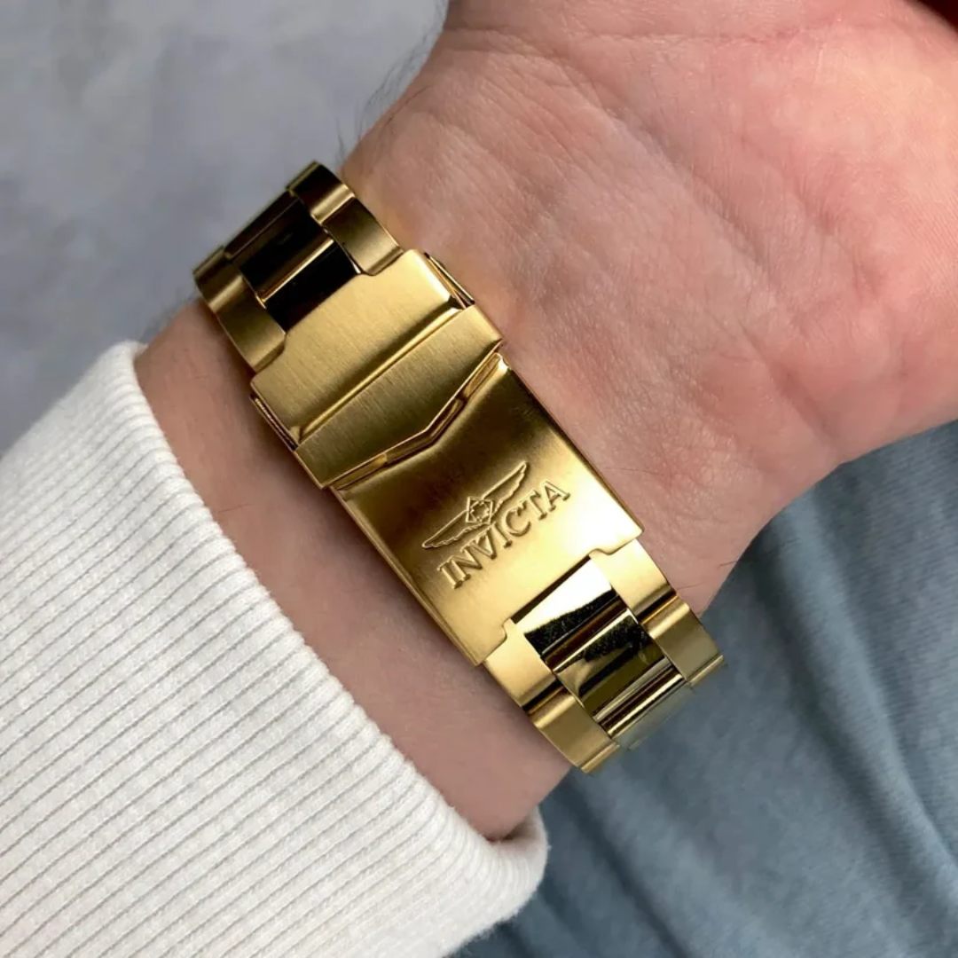 Reloj Invicta Pro Diver Exclusive 28664 Hombre Automático Dorado | INV-551
