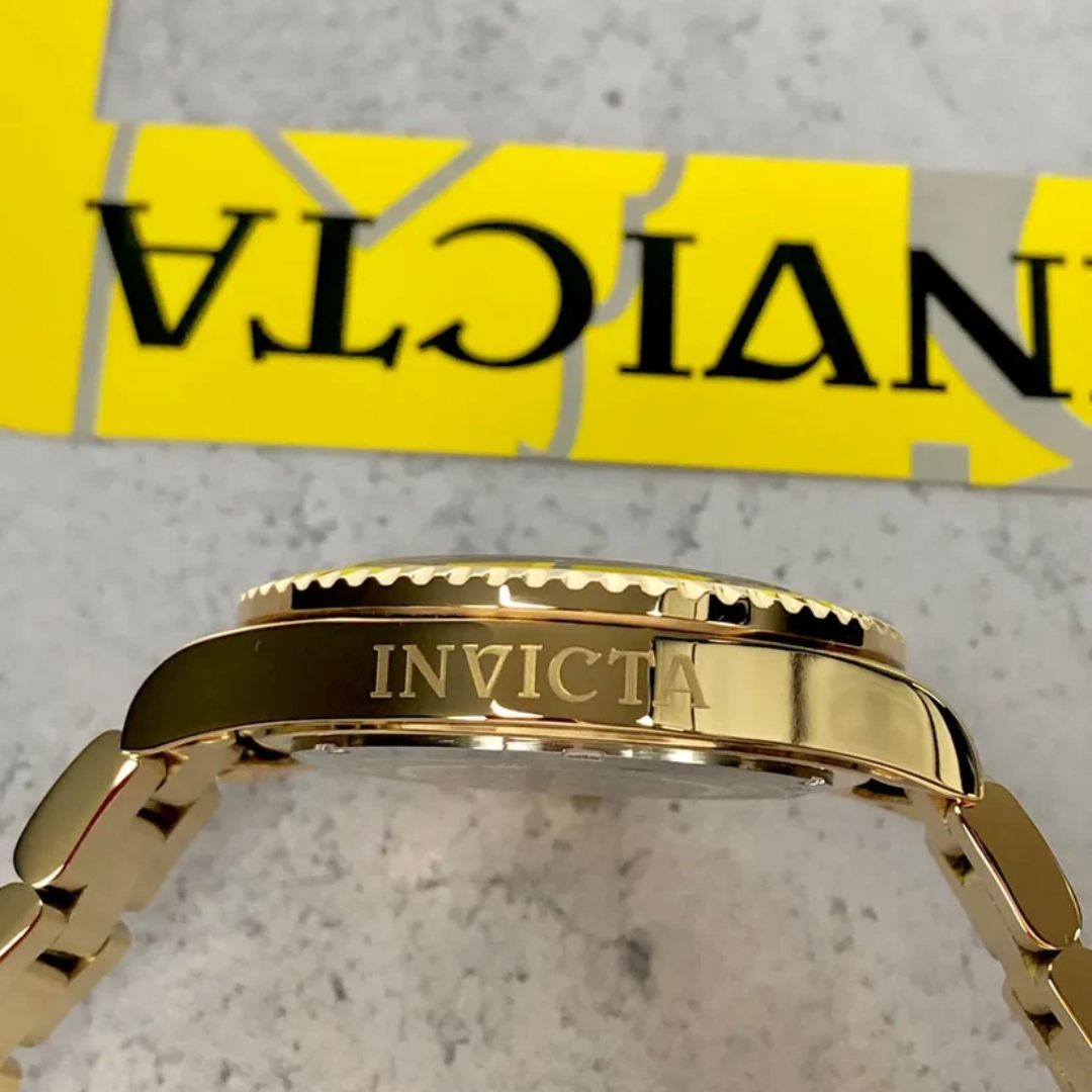 Reloj Invicta Pro Diver Exclusive 28664 Hombre Automático Dorado | INV-551