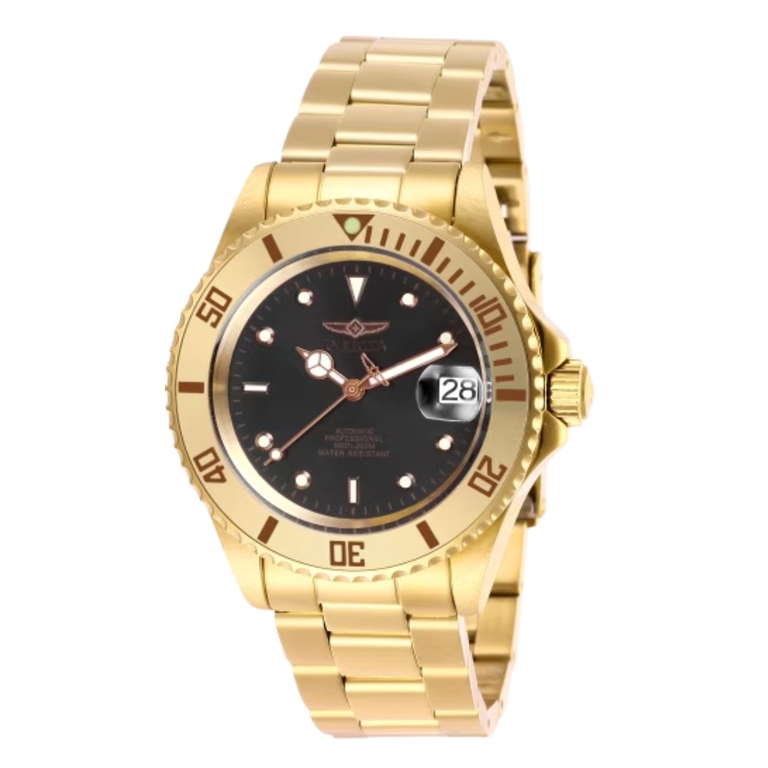 Reloj Invicta Pro Diver Exclusive 28664 Hombre Automático Dorado | INV-551