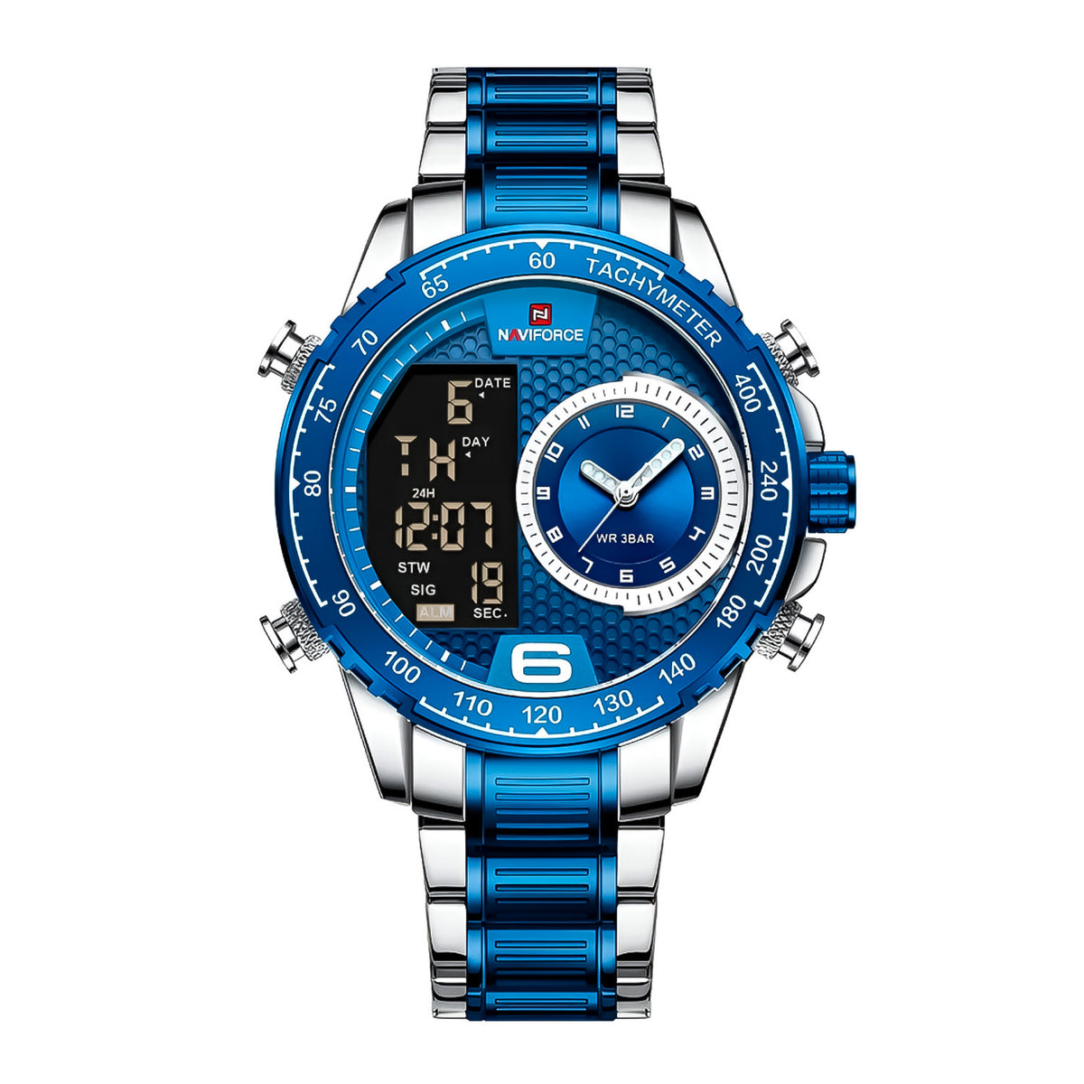 Reloj Naviforce Hombre Acero Azul | NAV-110