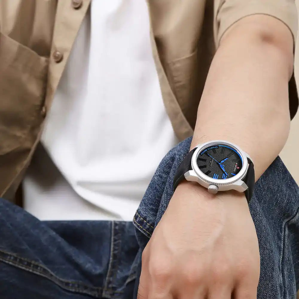 Reloj Naviforce Hombre Clásico Negro | NAV-130
