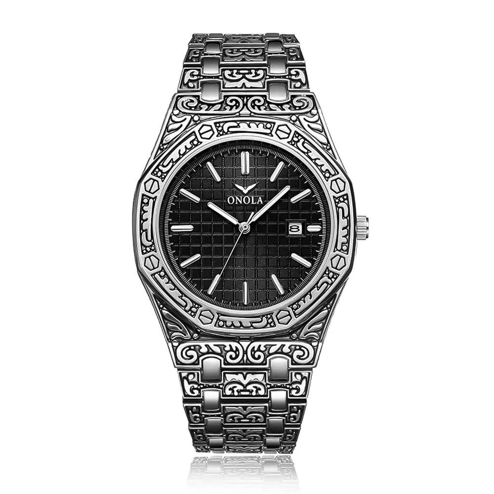 Reloj Onola ONO-2 Hombre Vintage Plateado