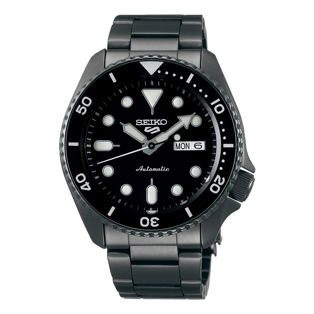 Reloj Seiko 5 Sports SRPD65 Hombre Automático Negro | SEI-28
