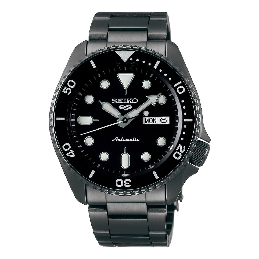Reloj Seiko 5 Sports SRPD65 Hombre Automático Negro | SEI-28