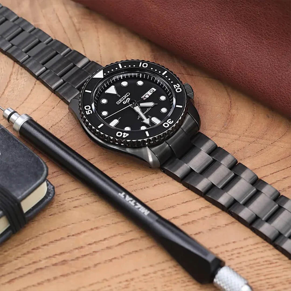 Reloj Seiko 5 Sports SRPD65 Hombre Automático Negro | SEI-28