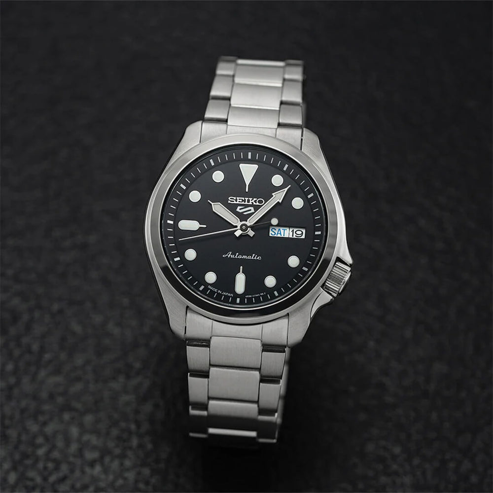 Reloj Seiko 5 Sports SRPE55 Hombre Automático Plateado | SEI-8