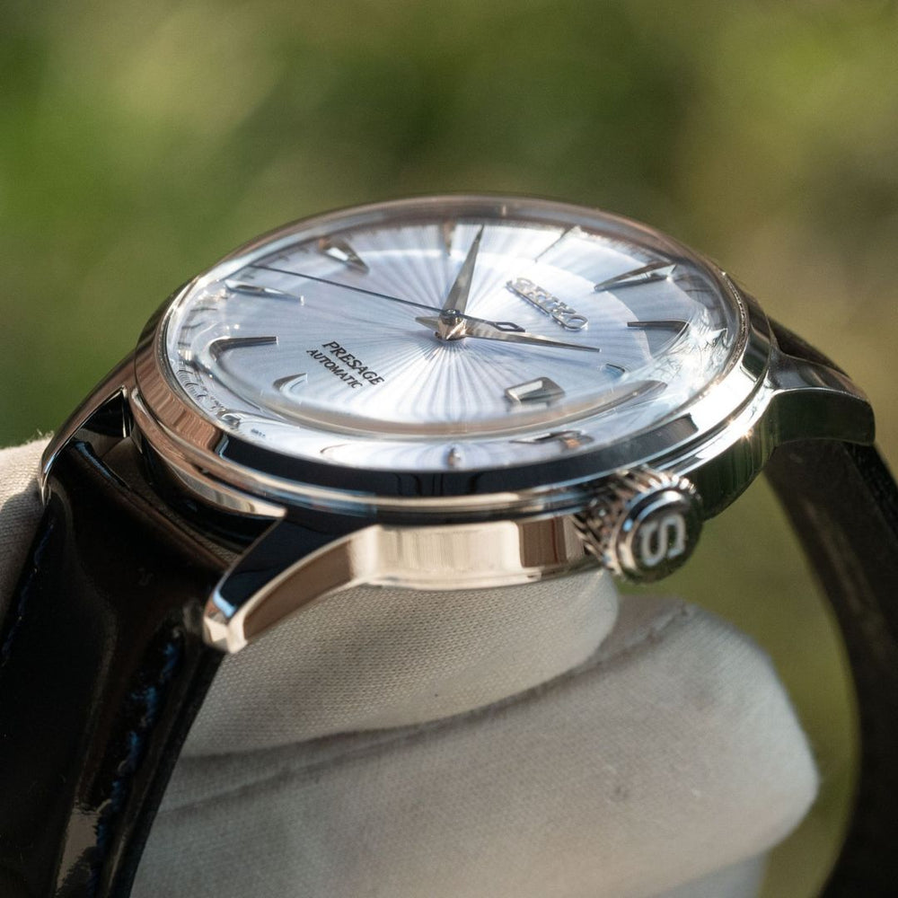 Reloj Seiko Presage SRPB43J1 Automático Azul | SEI-45