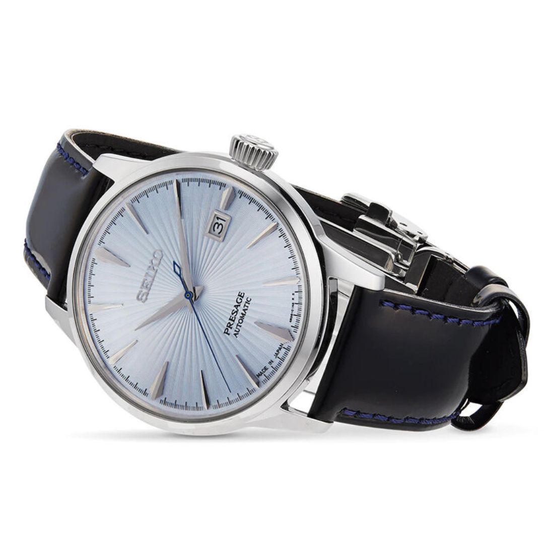 Reloj Seiko Presage SRPB43J1 Automático Azul | SEI-45