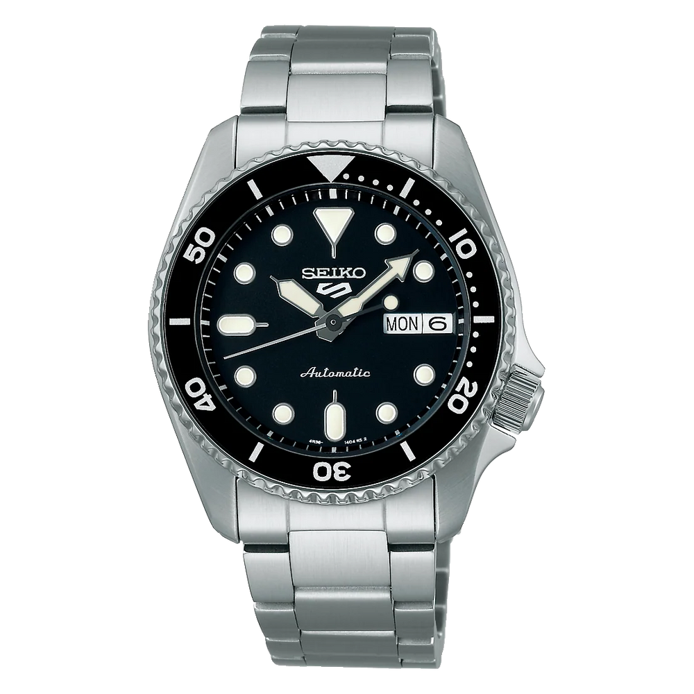 Reloj Seiko 5 Sports SRPK29K1 Hombre Negro | SEI-47