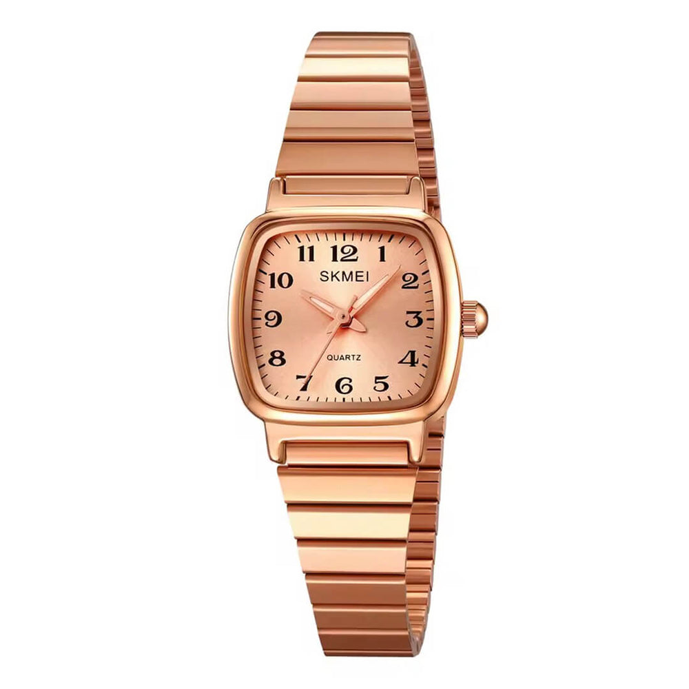 Reloj Skmei Mujer Acero Oro Rosa | SKM-M-3