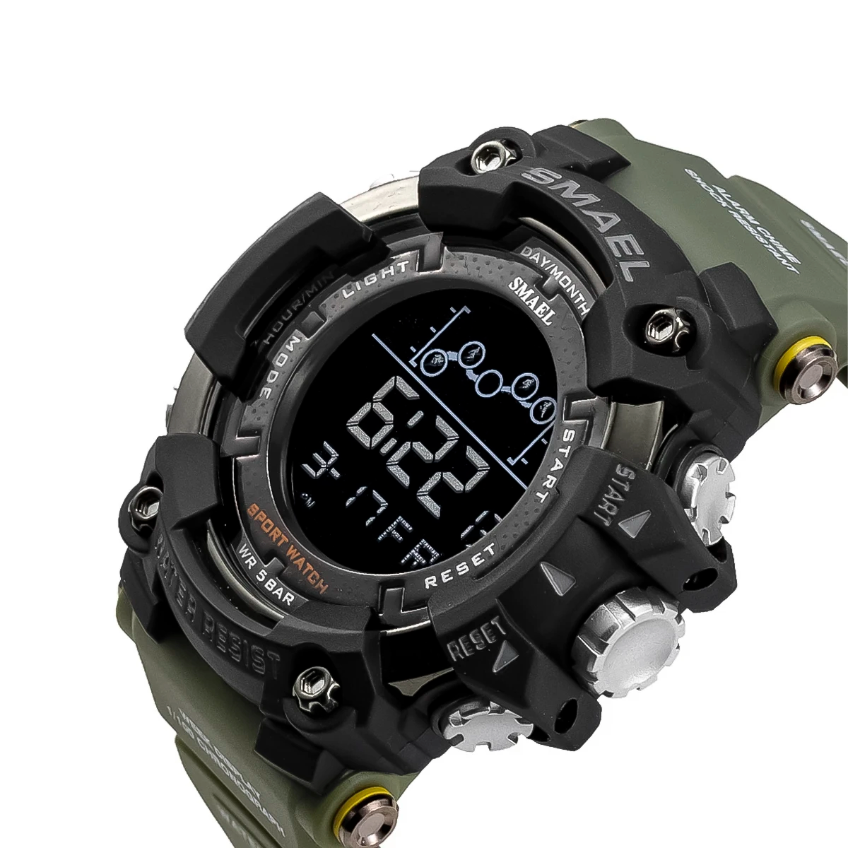 Reloj Smael SME-2 Hombre Deportivo Verde