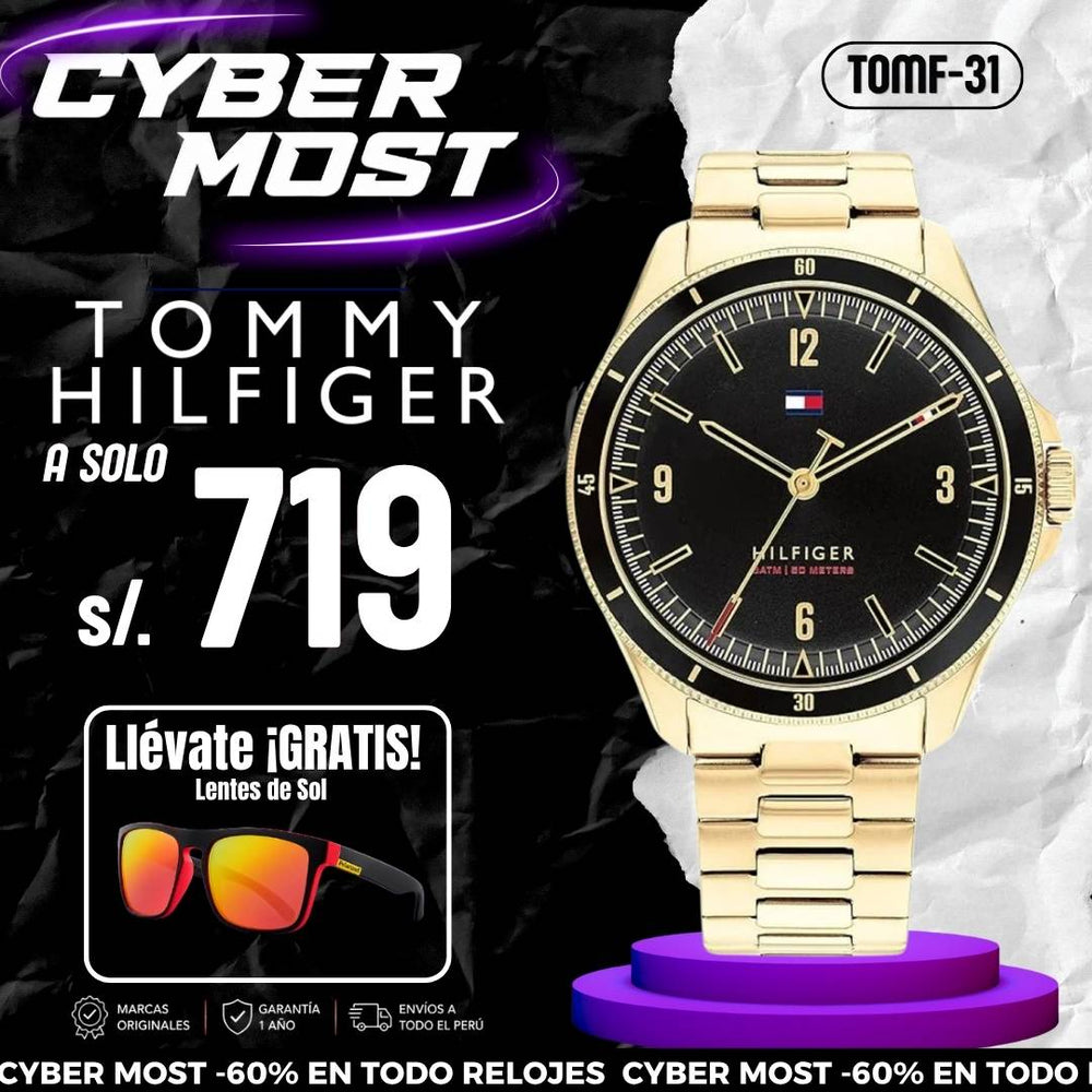 Reloj Tommy Hilfiger 1791903 Hombre Acero Dorado