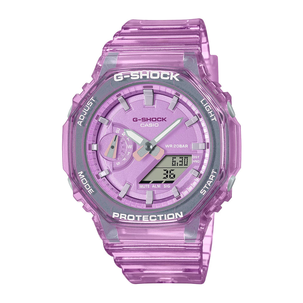 Relojes para Pareja: G-Shock GA-2100SKE-7A y GMA-S2100SK-4A