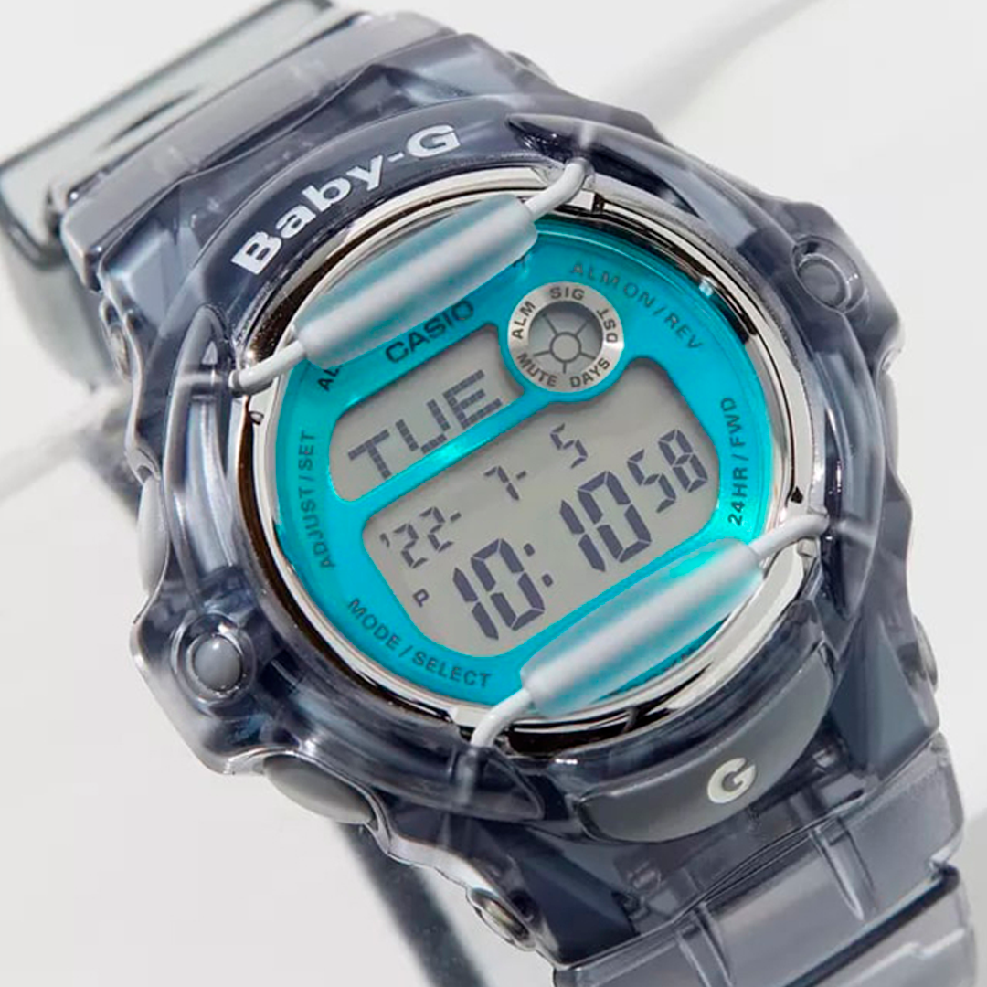 Reloj Baby-G BD-169 R-8BDR Mujer Resina Gris