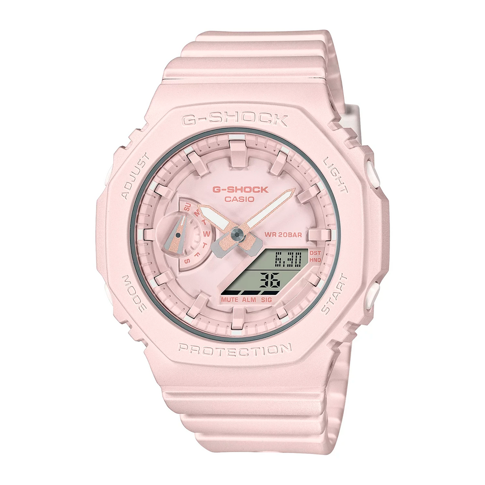 Relojes para Pareja: G-Shock GA-2100-1A1 y GMA-S2100BA-4A