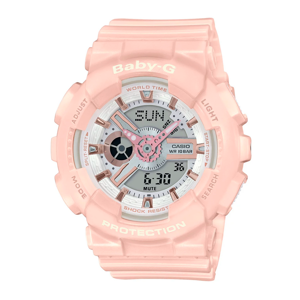 Reloj Baby-G BA-110RG-4A Mujer Resina Rosado