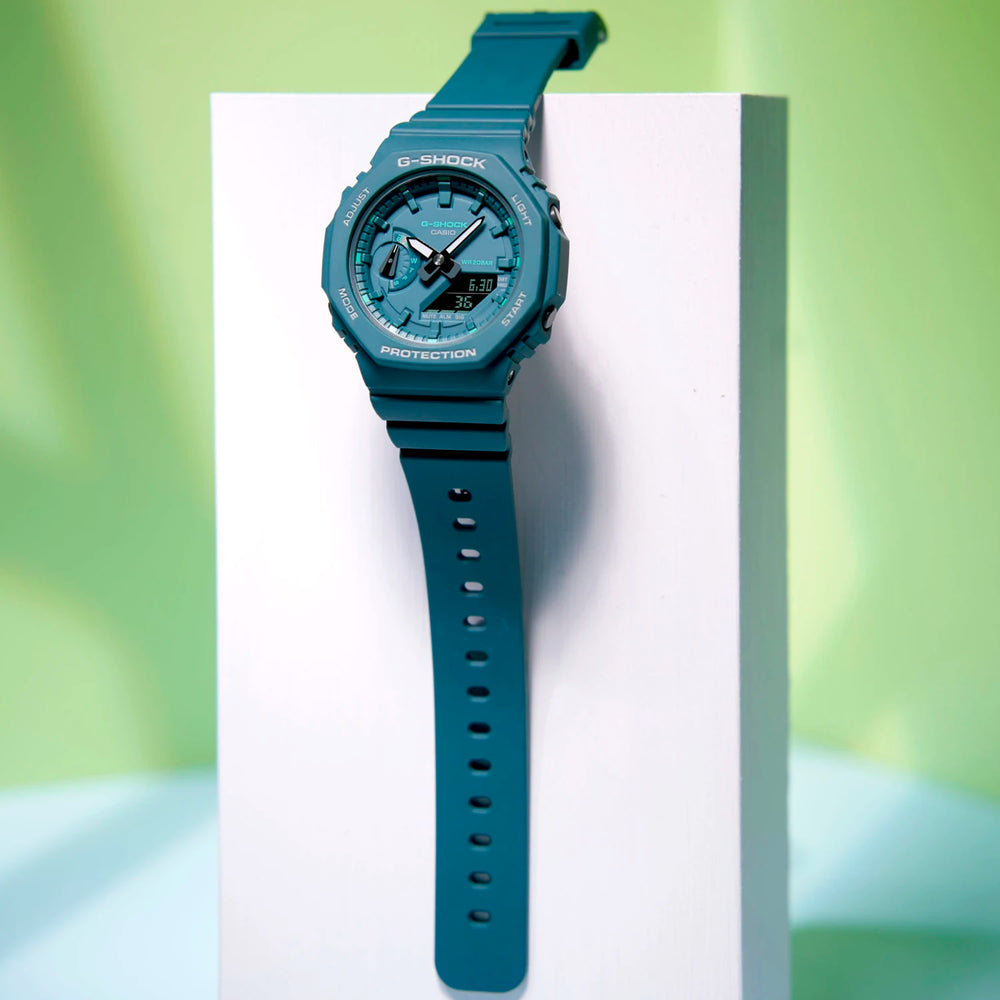 Reloj G-Shock GMAS-2100GA-3A Mujer Resina Verde