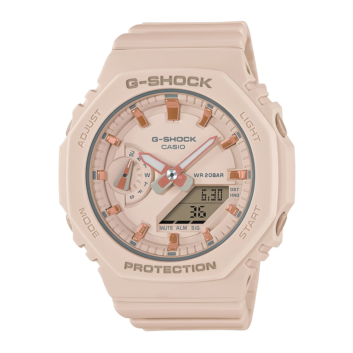 Reloj G-Shock GMA-S2100-4A Mujer Resina Rosado | G-SK-M-4