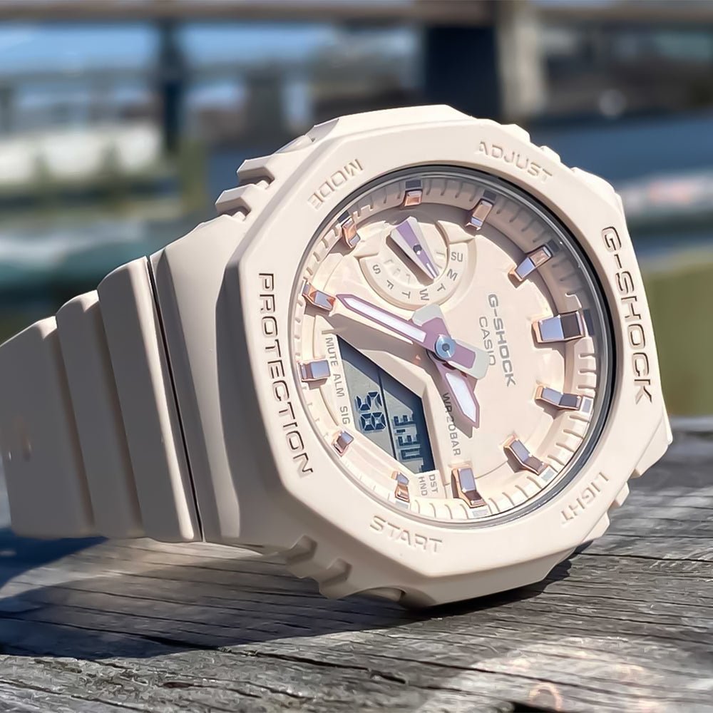 Reloj G-Shock GMA-S2100-4A Mujer Resina Rosado