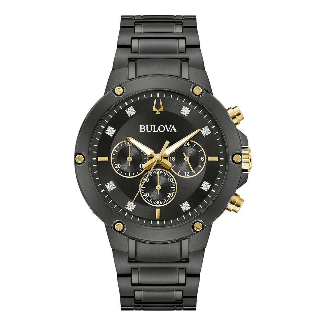 Reloj Bulova 98D190 Hombre Acero Negro
