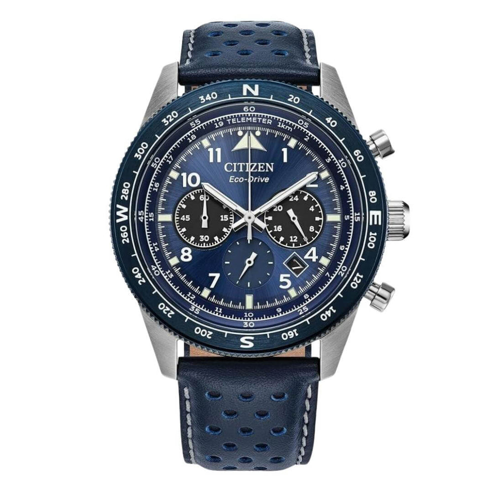 Reloj Citizen Eco Drive CA4457-01L Hombre Cuero Azul