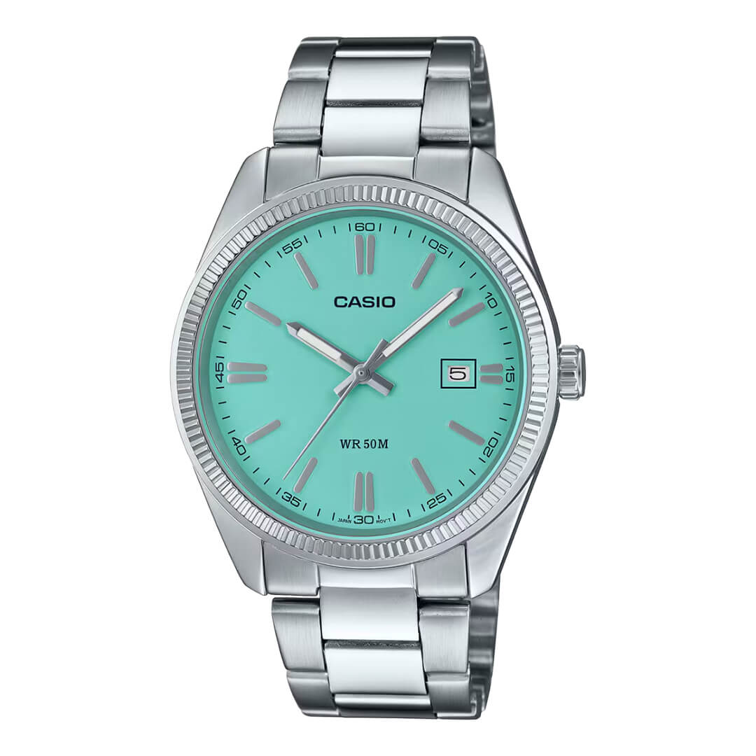 Reloj Casio MTP-1302PD-2A2V Hombre Acero Plateado