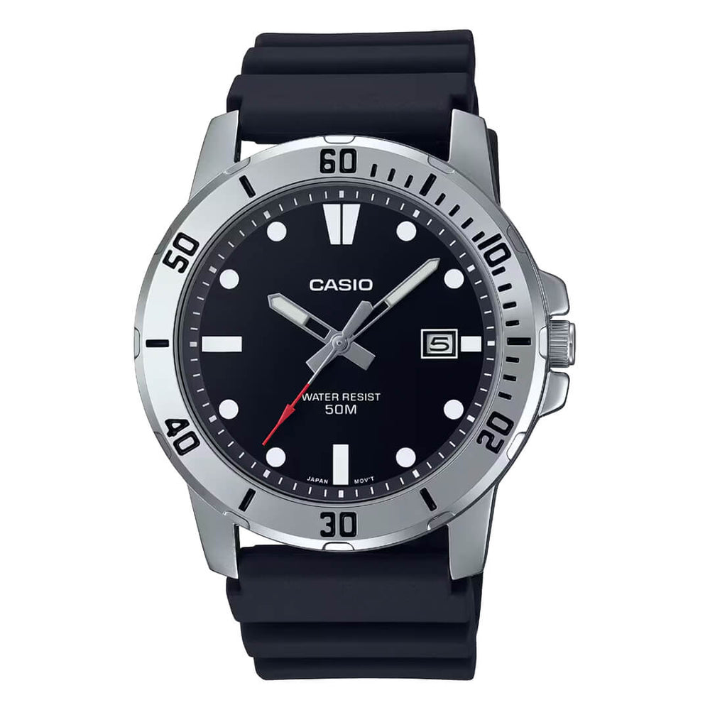 Reloj Casio MTP-VD01-1EV Hombre Resina Negro