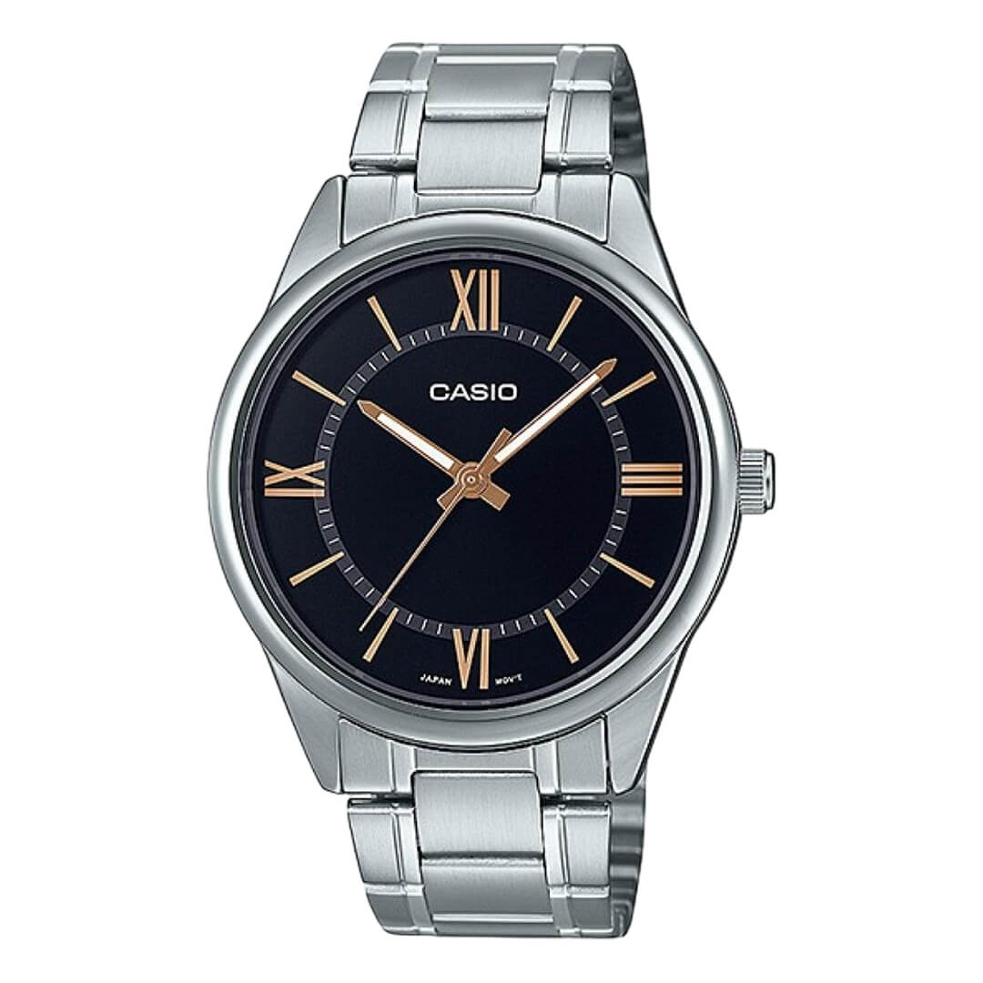 Reloj Casio MTP-V005D-1B5 Hombre Acero Plateado
