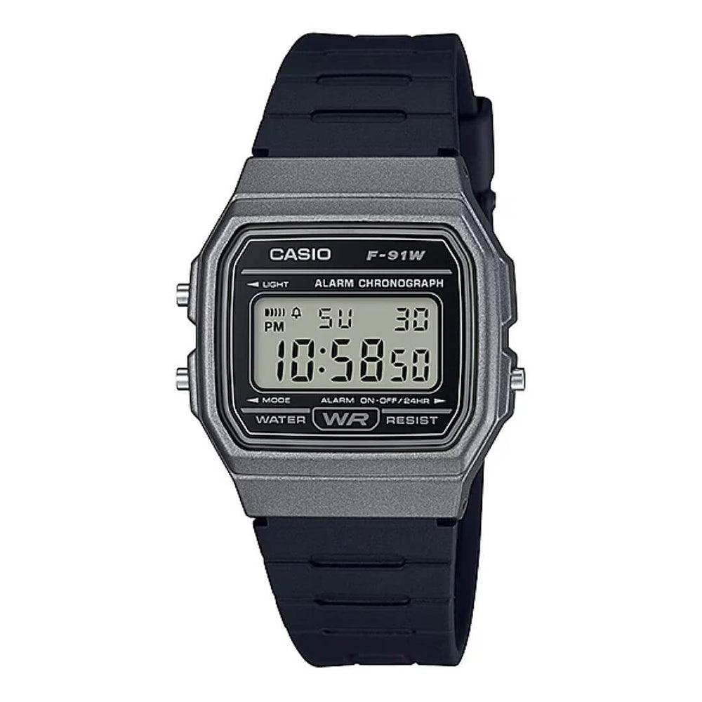 Relojes para Pareja: Casio F-91WM-1BD y F-91WS-7D