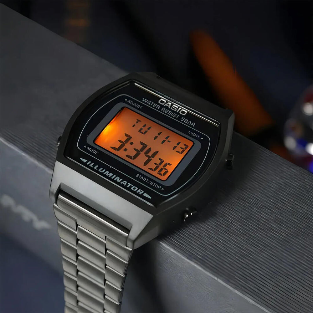 Reloj Casio B640WB-1AD Hombre Acero Negro