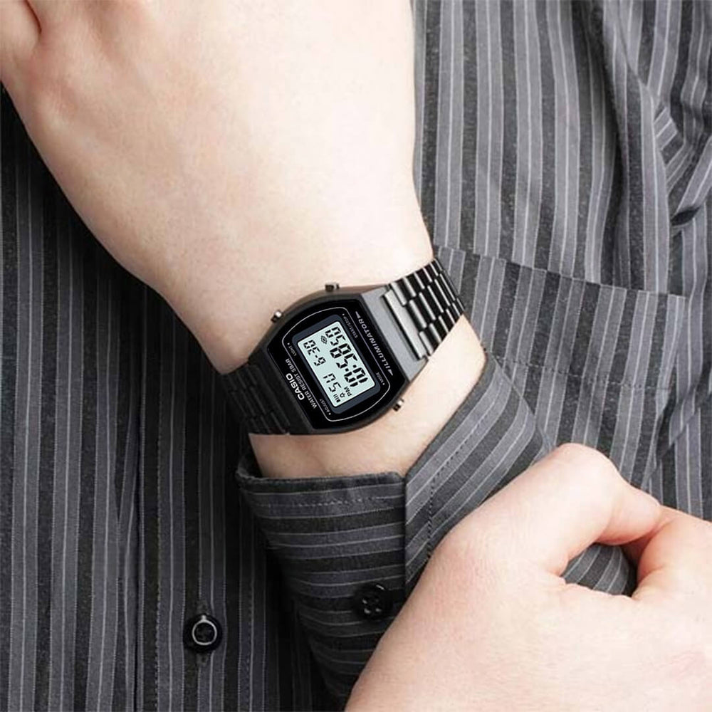 Reloj Casio B640WB-1AD Hombre Acero Negro