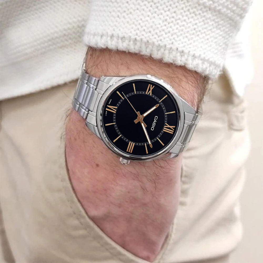 Relojes para Pareja: Casio MTP-V005D-1B5 y LTP-V005D-1B2U