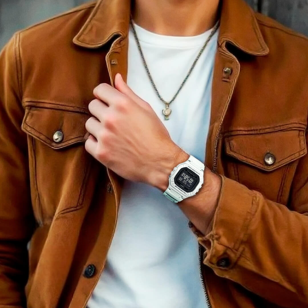 Reloj Casio W-218H-8BV Hombre Resina Blanco | CAS-131