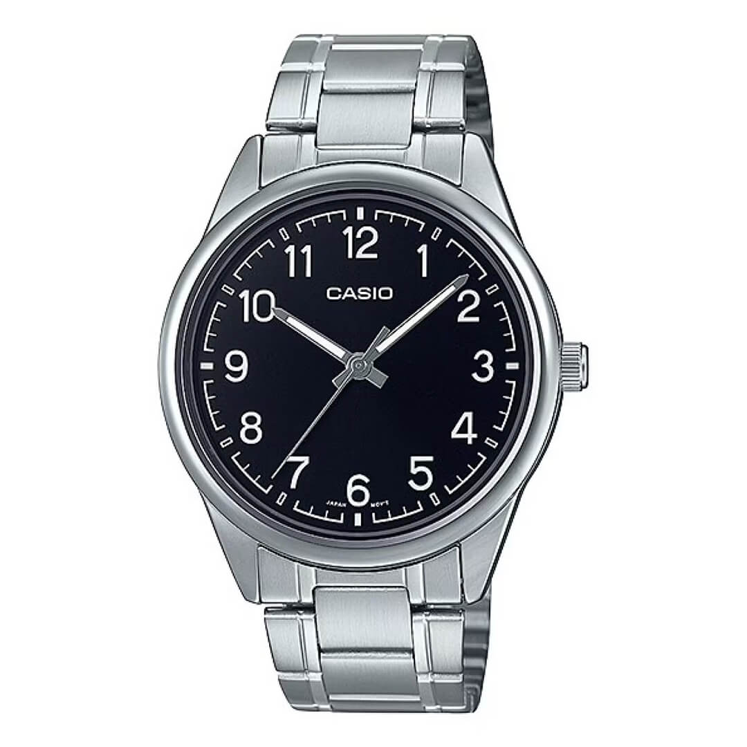 Reloj Casio MTP-V005D-1B4 Hombre Acero Plateado | CAS-132