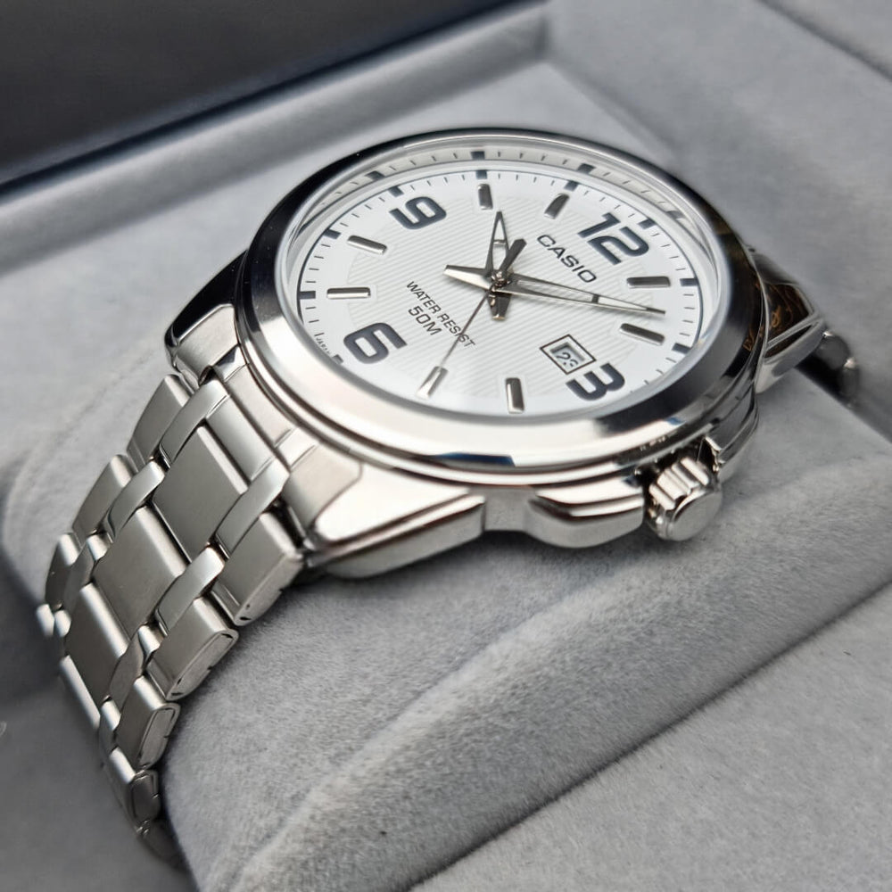 Reloj Casio MTP-1314D-7AV Hombre Acero Plateado