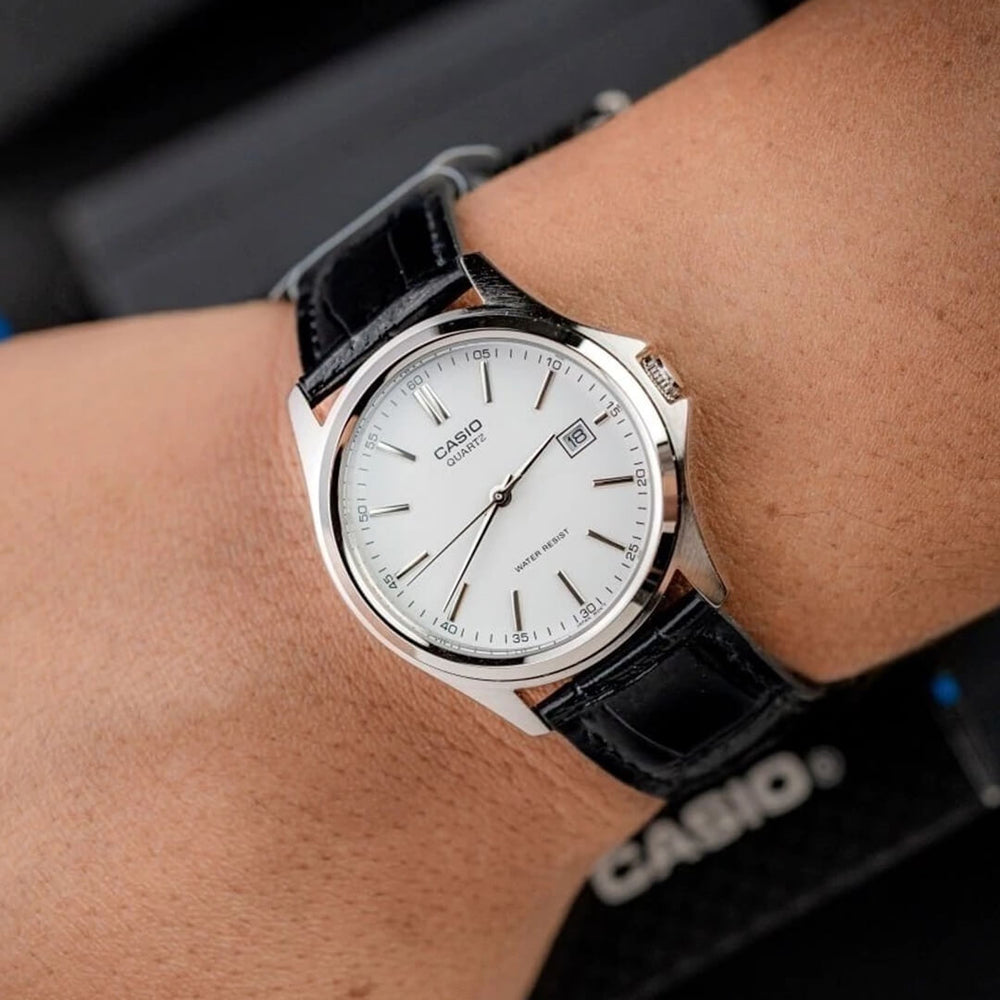 Reloj Casio MTP-1183E-7ADF Hombre Cuero Negro