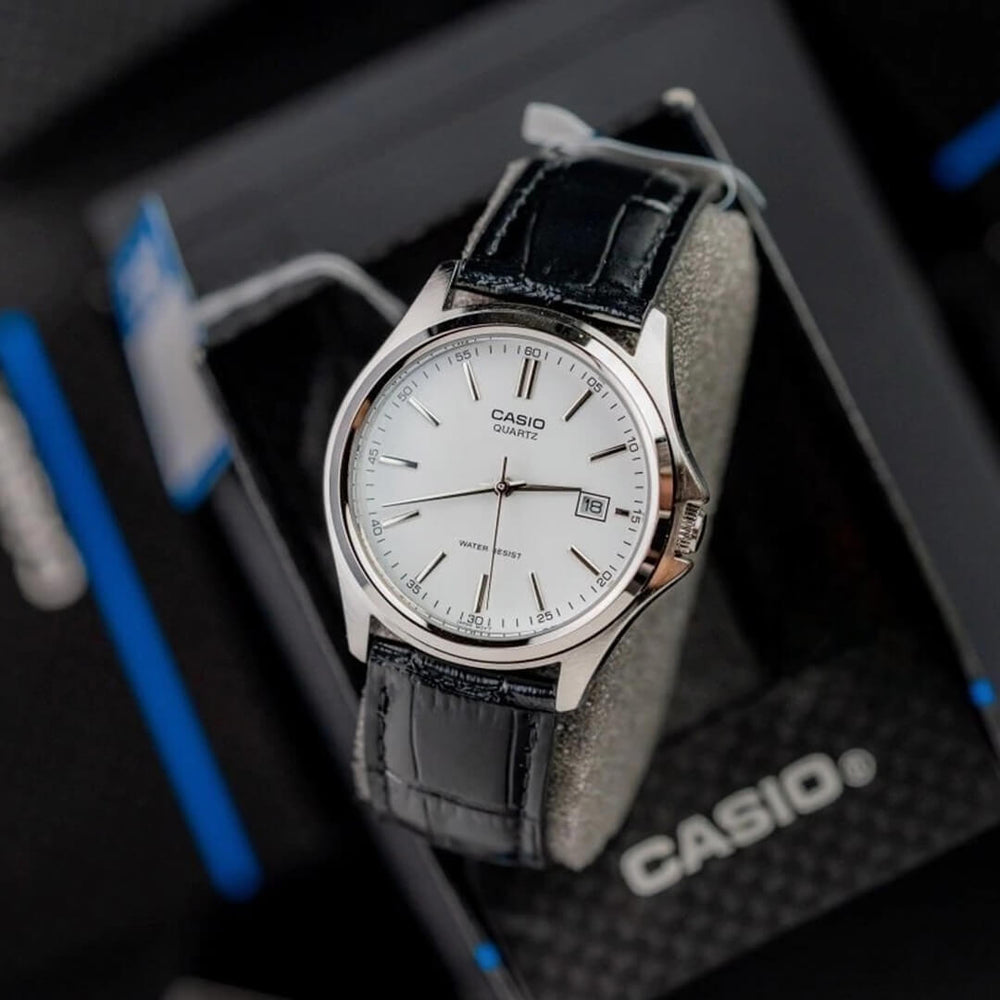 Reloj Casio MTP-1183E-7ADF Hombre Cuero Negro