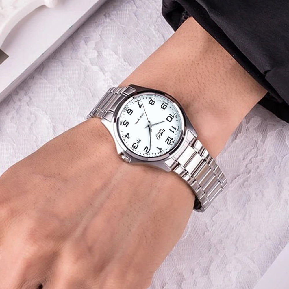 Reloj Casio MTP-1183A-7B Hombre Acero Plateado