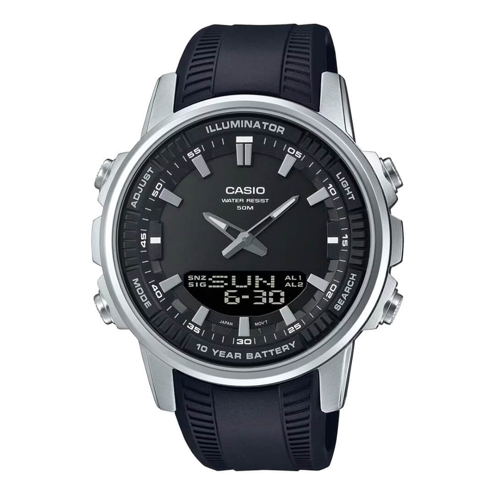 Reloj Casio AMW-880-1AVDF Hombre Resina Negro