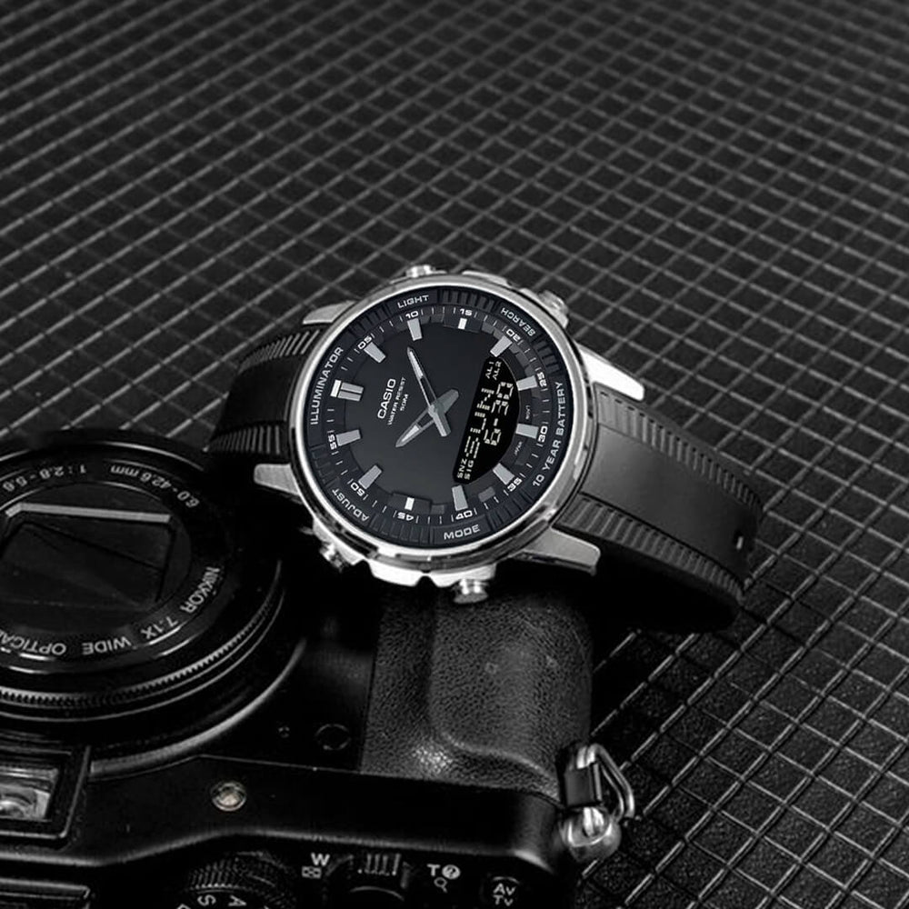 Reloj Casio AMW-880-1AVDF Hombre Resina Negro