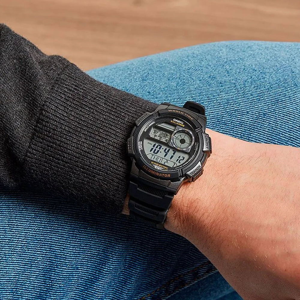 Reloj Casio AE-1000W-1A Hombre Resina Negro