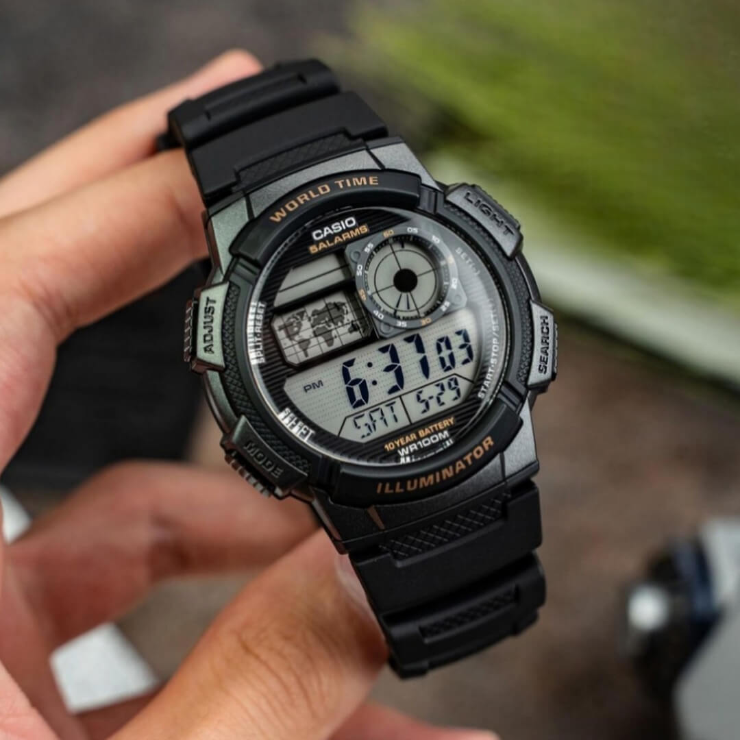 Reloj Casio AE-1000W-1A Hombre Resina Negro