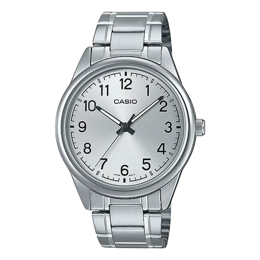 Reloj Casio MTP-V005D-7B4 Hombre Acero Plateado | CAS-189