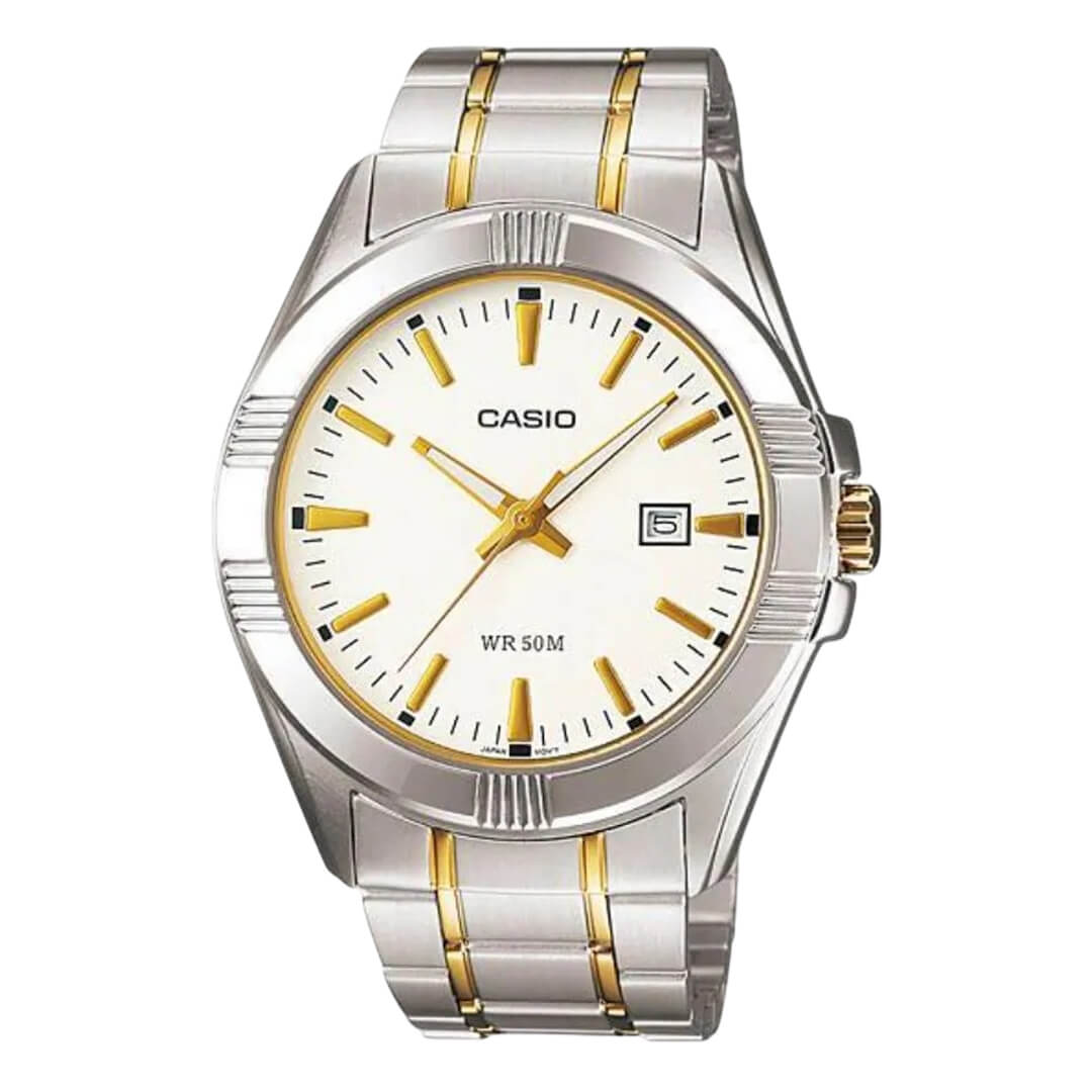 Reloj Casio MTP-1308SG-7A Hombre Acero Plateado | CAS-191