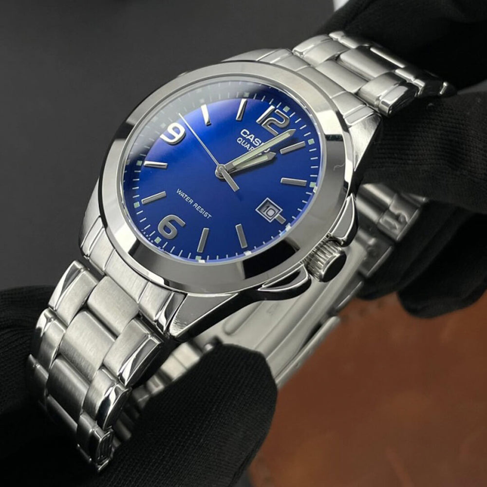 Reloj Casio MTP-1215A-2A Hombre Acero Plateado