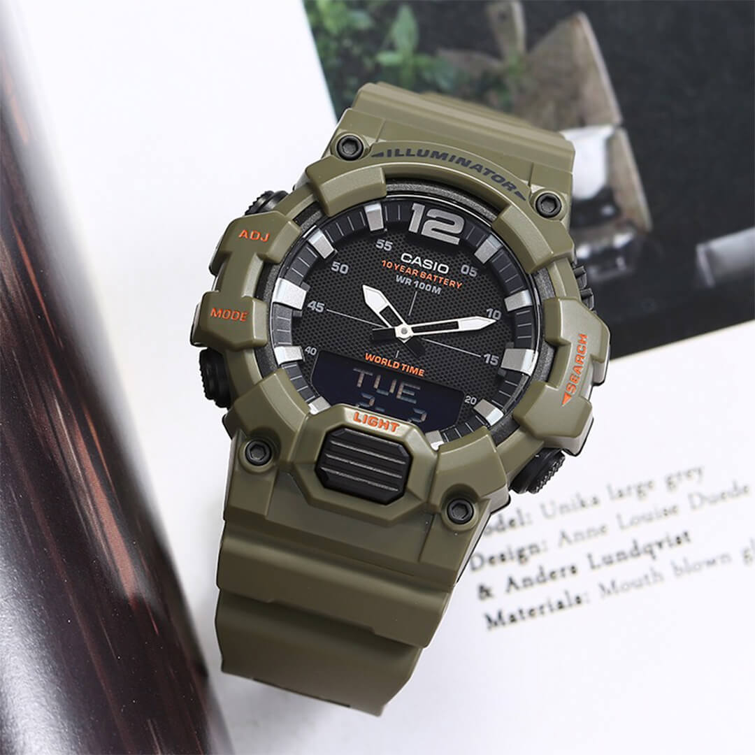 Reloj Casio HDC-700-3A3 Hombre Resina Verde