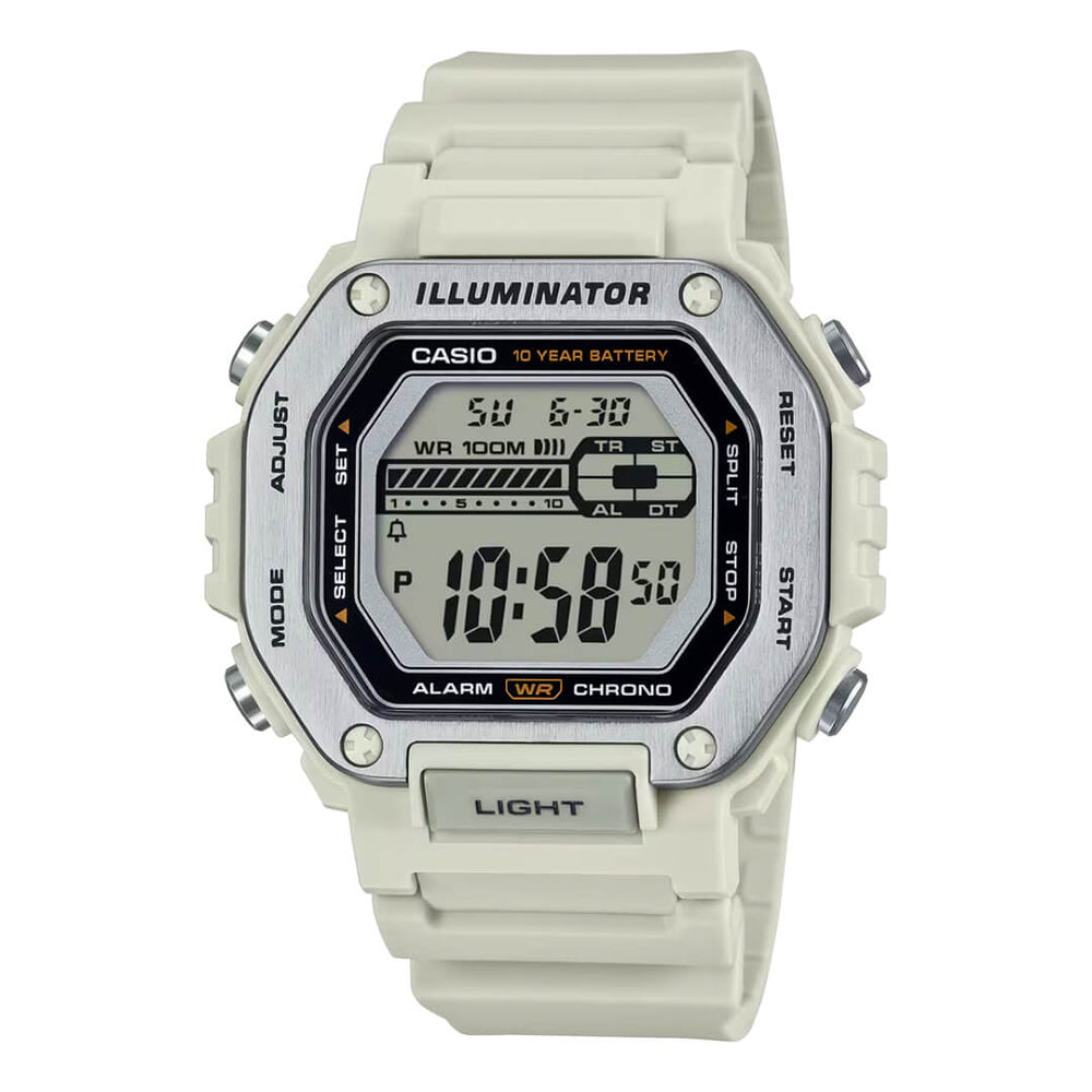 Reloj Casio MWD-110H-8A Hombre Resina Blanco
