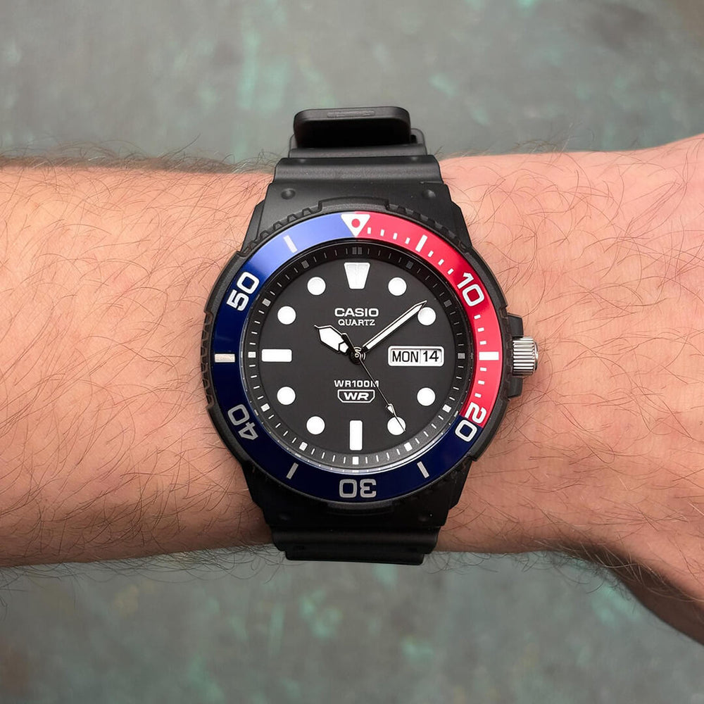 Reloj Casio MRW-230H-1E2 Hombre Resina Negro