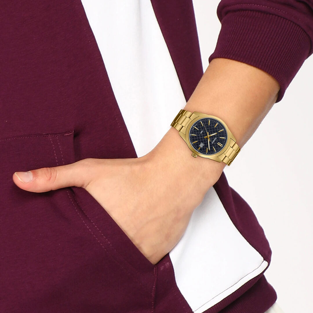 Reloj Casio MTP-VD03G-1A Hombre Acero Dorado