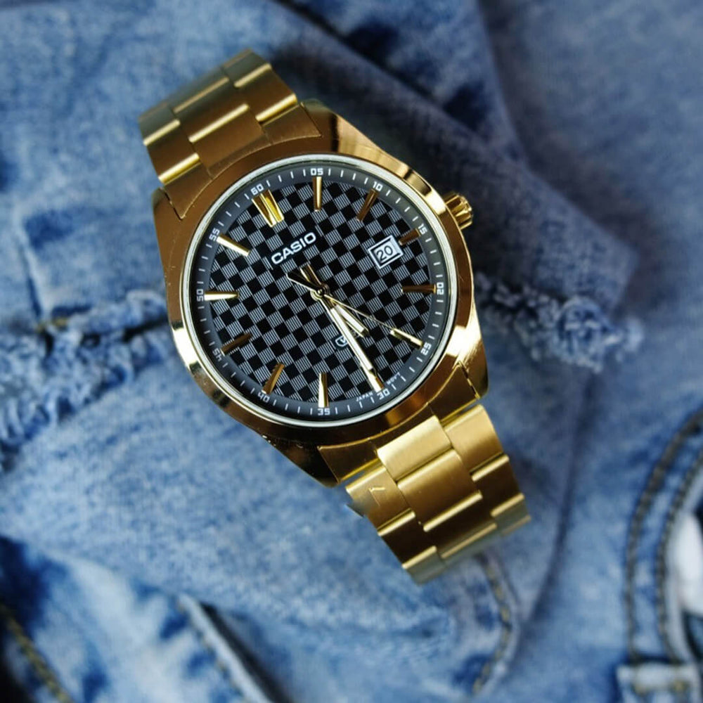 Reloj Casio MTP-VD03G-1A Hombre Acero Dorado